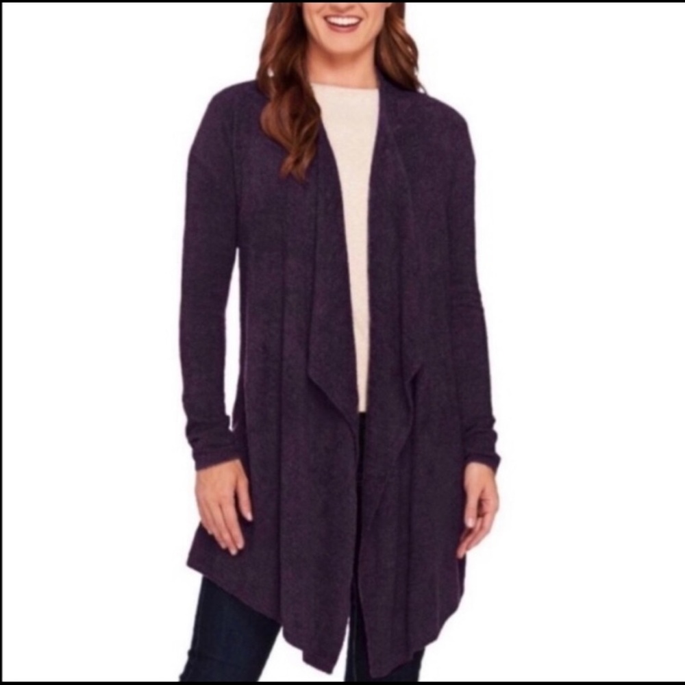 Barefoot dreams purple bamboo chic lite L/XL